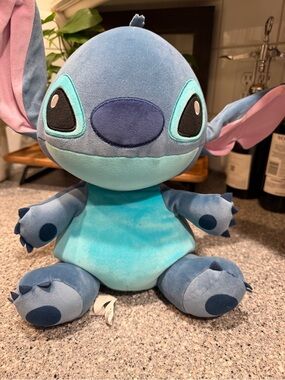 Disney Lilo & Stitch’s 14” Weighted Microfiber Stitch Comfort Plush Stuffed Toy
